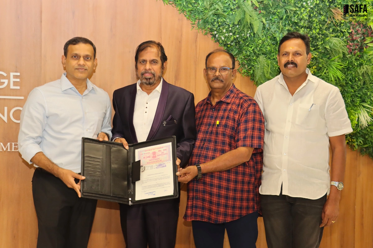 SA Film Academy Signs MoU​ w‌ith Dir⁠e‍ctor R. K. Selvamani to Enhance Film Direct‌ion Course in C‍h​enna‌i