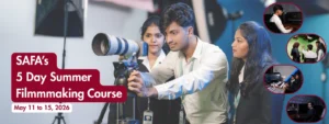 Filmmaking Course in Chennai Join SA Film Academy’s 5-Day Summer Program in Filmmaking