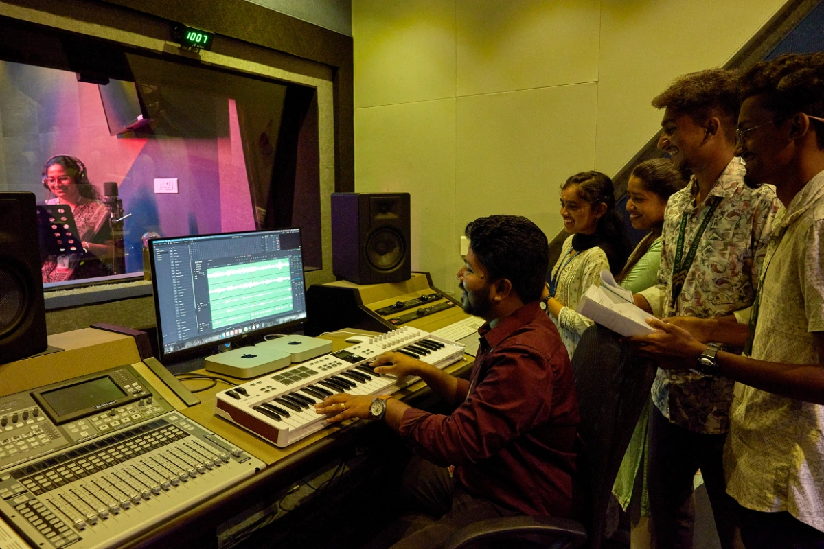Professional Sound Recording Studio for Sound Engineering Training