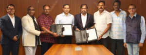 SAFA Signs MoU with FEFSI General Secretary B. N. Swaminathan to Strengthen Film Technology Course