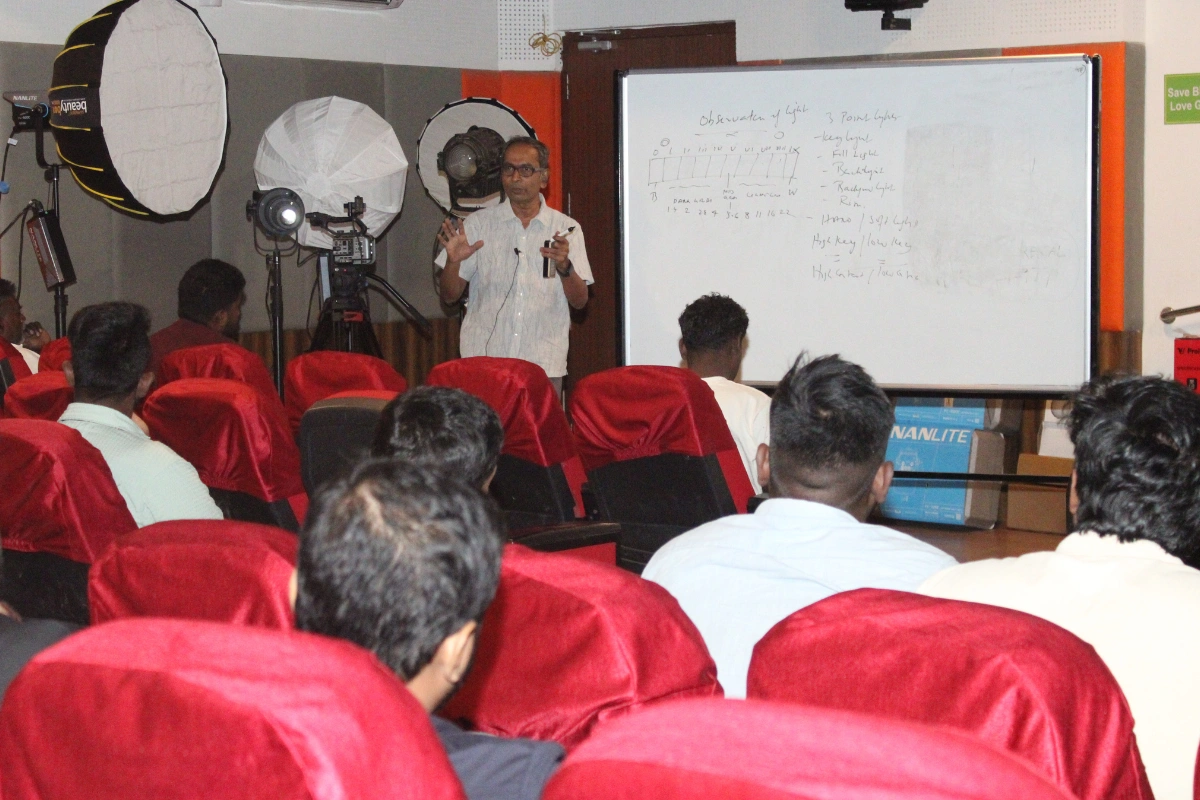 Cinematography workshop in Chennai offers hands-on filmmaking experience with professional cinema cameras and industry mentorship.