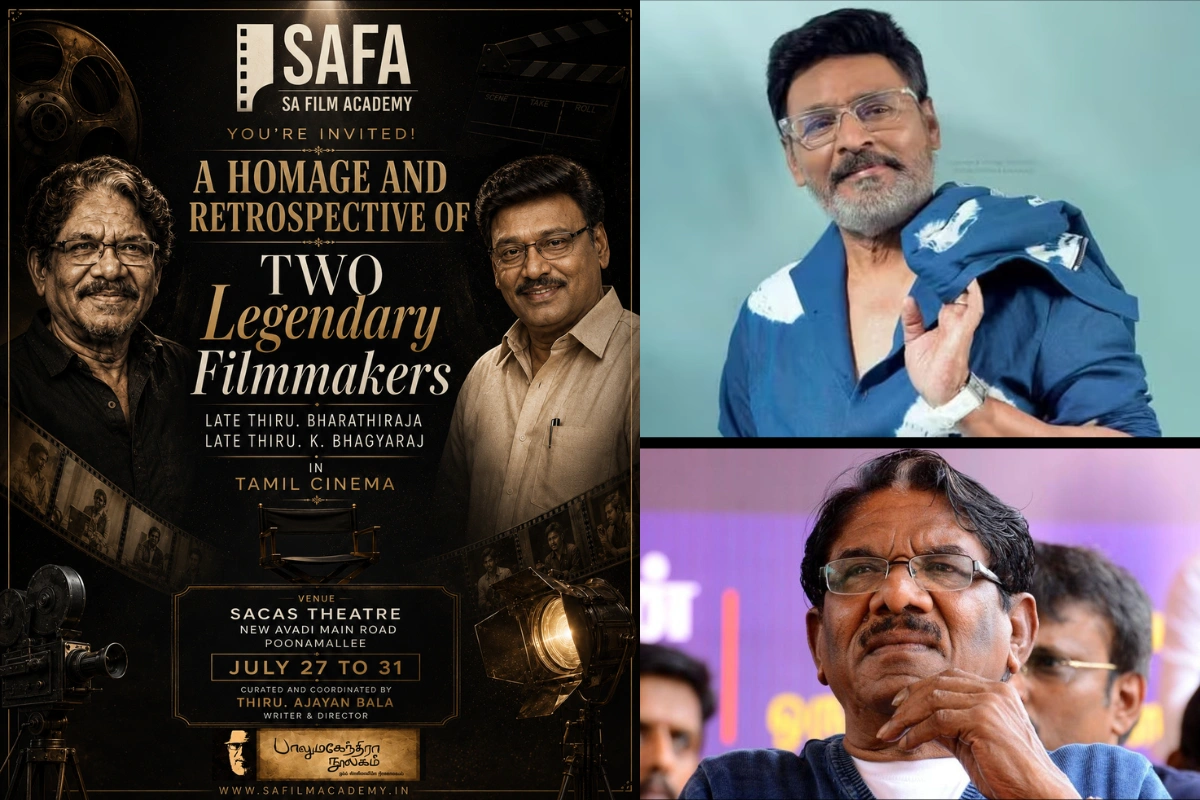 A Homage & Retrospective of Bharathiraja & K. Bhagyaraj by SAFA